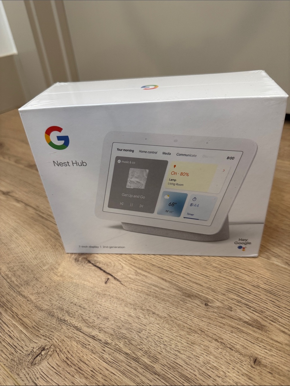 NWT Google Nest Hub Smart Display Speaker - White - Picture 3 of 7